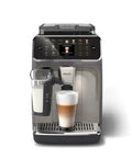LatteGo Automatic Espresso Machine With 20 Drinks Varieties, Intuitive Touch Display, SilentBrew, Grey Chrome Finish