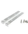 Heavy Duty Vise Jaw Set For Vintage American Vises Six And One Half Inch Wide And Three Quarter Inch High Half Inch Thick Alloy Steel Hardened To HRC 60 Fits Craftsman Fuller And Columbia Vises With Mounting Holes Two And Half To Three And Half Inches, two vise jaws and screws