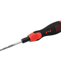 Double Sided 6 In 1 Tap Tool With Comfortable Handle For 6 32 8 32 10 32 10 24 12 24 And 1 4 20 Thread Sizes Ideal For DIY Projects