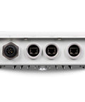 Back view of Heavy Duty Network Security Gateway Built Like A Tank For Harsh Deployments showing ports and robust design.