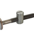 Heavy Duty Steel Cross Dowels For Rock Solid Right Angle Woodworking Joints 16MM By 10MM Connector fits standard bolts.