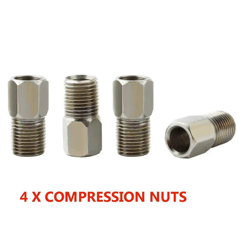 Dope 2500mm Bicycle Hydraulic Disc Brake Hose Kit For Shimano BH59 System Includes 4 compression nuts.