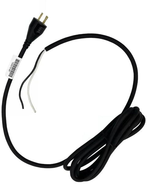 Top Shelf Replacement Power Cord For Saw Grinder Works Like A Charm On Porter Cable Models 315-1 346-1 368-1, heavy duty black electrical cord.