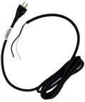 Premium Replacement Electrical Power Cord For Saw Grinders Part 330079-98 Fits Porter Cable Models 315-1 346-1 368-1, black power cord.