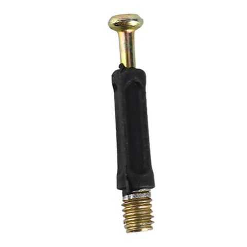 Close-up of Three in One Eccentric Wheel Connector Kit for Furniture, 100 Sets Pro Grade Durable Screw Nut Hardware component