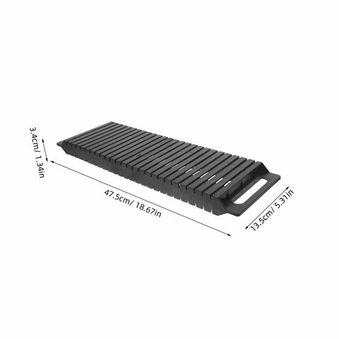 Pro Grade 25 Slot Anti Static Circuit Board Rack And Drying Tray Set Of 3 47 X 13.8 X 3.6 Cm PCB Storage Stand for DIY enthusiasts