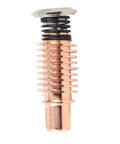 Plasma Cutter Electrode 220971 copper consumables kit showing intricate copper design and smooth finish.