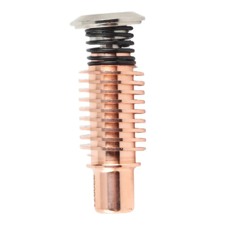 Plasma Cutter Electrode 220971 copper consumables kit showing intricate copper design and smooth finish.