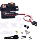 Upgrade Metal Servo Kit With Durable Servo Arms For Hyper Go H16 Series RC Cars, 16701 Upgrade Servo Parts Fit H16BM H16GT H16DR