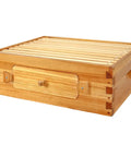 10 Frame Medium Beehive Box For Langstroth Hives With Beeswax Coated Wood Panels Includes Frames And Beeswaxed Foundations Unassembled