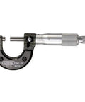 0 To 1 Inch Micrometer With.001 Inch Graduation, Satin Chrome Thimble And Barrel, Easy To Read Black Graduations, Perfect Starter Micrometer For Beginners And Hobbyists, Great For Toolroom, Machine Shop, And Automotive Work, Includes Wrench