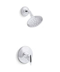 Alteo Rite Temp Shower Trim With Lever Handle And 1.75 GPM Showerhead Includes Pressure Balancing Diaphragm Technology For Safe Temperature Control