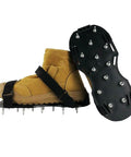 Spiked Shoes For Epoxy Floors And Self Leveling Overlays, Concrete Floor Cleats For Installation, Adjustable Nylon Spike Plate With Extended Straps, Size 6 To 12