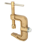 500A Brass G Style Welding Ground Clamp Universal Earth Clamp For MIG TIG MMA ARC Welding Machines Heavy Duty Durable