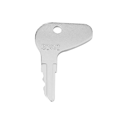 Ignition Key Replacement Kit 5 Piece For Kubota Mahindra Mitsubishi Case Cad Tractors And Construction Equipment Replaces 32412