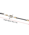 Solid Helping Hand Clamp For Soldering And Electronics Repair Work With Adjustable Alloy Steel Arms, 19cm length, used for secure project holding.