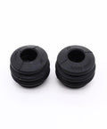 Get Your Car Braking Like A Boss With These Premium Front Brake Caliper Slider Pins Guide Bolts For Easy Install And Smooth Sliding Action Made From Tough Metal And Rubber. Pair of black rubber brake caliper slider pin boots
