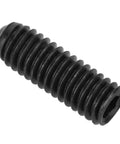 Close-up of a M4 x 12mm hex socket carbon steel ball spring plunger from the Pack Of Ten M4 X 12mm Hex Socket Carbon Steel Ball Spring Plungers Built Tough.