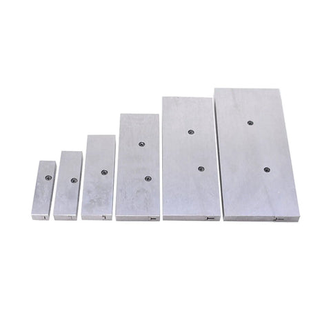 Six Piece Adjustable Parallel Set Covers Three Eighths To Two And A Quarter Inches For Layout And Inspection Jobs In Machining Setups With Durable Steel Construction
