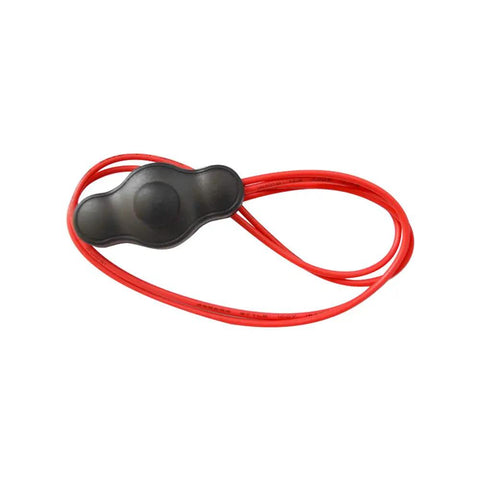 12V Waterproof Push Button On Off Switch with Quick Connector, waterproof rubber boot, 20 cm red wiring for LED lighting