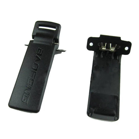 Replacement Belt Clip For Baofeng UV-5R Series Two Way Radios Back Clip Spare Pack Easy Swap For UV-5R UV-5RA UV-5RB UV-5RC UV-5RD UV-5RE UV-5RE Plus 5 Pack