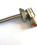 Allen-Bradley proximity switch kit for waterjet pump with metal shaft, mounting flange and threaded connector
