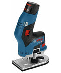 Lightweight 12V Max EC Brushless Palm Edge Router Bare Tool, cordless 2.2 lb ergonomic design with compact offset body