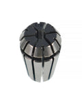Close-up of 1/8 inch collet from 7Pcs ER11 Spring Collet Set For CNC Milling Lathe Tools And Engraving Machines, Carbon Steel Construction