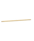 Brass 12-inch stem, 5/16 in OD, with 1/4-20 and 5/16-18 NPT threaded ends for float valves.