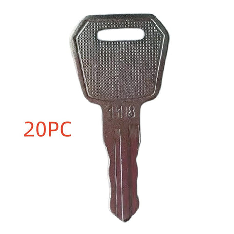 20 Piece Switch Key Set 1115 500016 00 Replacement Keys For Electric Pallet Jacks And Forklifts E30 EZ30 And EP Equipment Models JX1 JX2 EPT20 15ET 18EA ES10 10ES 10MM 22DM 22MM Easy Install Durable Construction For Heavy Duty Warehouse Use.