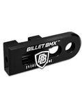Premium Billet Styling Bmx Chain Tensioners Three Eighth Inch 10mm Solid Axle Pair crafted from 6061 T6 aluminum, close-up view.