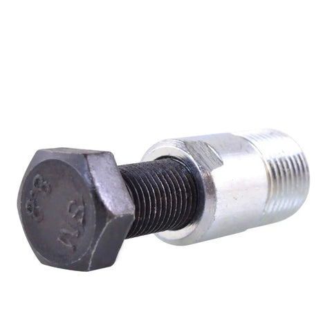 Brand New 18 Mm Flywheel Puller Kit For Honda Cb650 Sc Cb750 Cb900 Cb1000 Cb1100 Models 1979 To 1985 Includes Crank Thread Cap, close-up of bolt