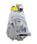Premium Heavy Duty Electric AC Compressor For BMW i3 i8 X5 F15 12 Volt with steel coated case and direct fit design.