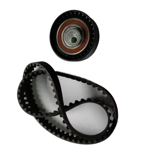 Supercharged Timing Belt Kit For Dacia Logan Sandero Stepway Cars Using 1 4L Or 1 6L Gas Engines Replacing Old 130C17480R Parts With K015662XS Version To Make Sure Your Ride Runs Like A Champion Every Single Time Drive Safe Today. timing belt and tensioner pulley