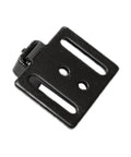 Sliding Barn Door Hardware Track Kit With Soft Close Damper 2 Pack component, durable black aluminum, modern farmhouse style.