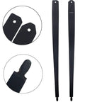 60 Inch BlackHunter L Takedown Long Bow Replacement Limbs For Right Or Left Hand, 25 To 65 Pound Draw Weight, No Bow String Or Mounting