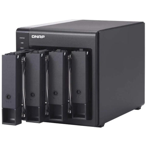 Rock Solid Heavy Duty Four Bay USB 3.0 DAS Enclosure With Lockable SATA III Drives Rack Mount ready external hard drive.