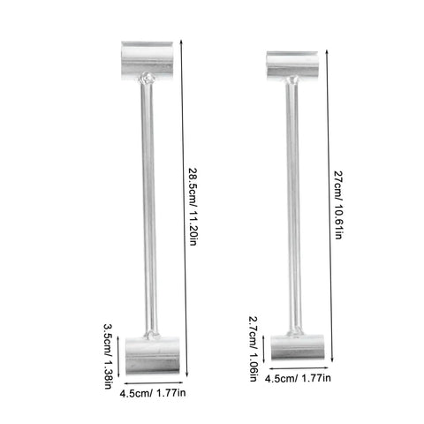 Residential Door Hinge Adjustment Tool Kit, 2 Piece Hinge Gap Wrench Set For Quick And Precise Door Alignment And Easy Gap Corrections, Durable DIY Hinge Repair Kit For Home Improvement