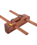 Badass Double Handle Hand Plane Built From Solid Rosewood And Fitted With A Razor Sharp Steel Blade, showing detailed design.