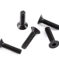 M3 Hex Socket Screws And Nuts Kit, Alloy Steel 250PCS Assorted Bolts Set, M3 X 6mm 8mm 10mm 12mm 16mm 20mm, Flat Head, Perfect For DIY 3D Printing, Sheet Metal, Woodworking And Home Repairs. Black flat-head M3 hex socket screws
