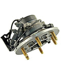 Chevy Colorado Front Passenger Wheel Hub And Bearing Assembly 2004 2008 With 2 Connector Terminals, 67.4 Millimeter Flange Offset, 6 Wheel Studs