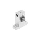 Side view of Live Bearing Tailstock Center Thimble With Seat for DIY lathe parts showcasing precision bearing and durable construction.