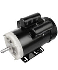 Five Horsepower Single Phase Farm Duty Electric Motor, 3450 RPM, 56 Frame, 208 To 230 Volts, 60 Hertz, Shaft Diameter Five Eighths Inch