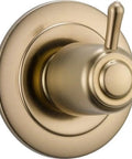 Champagne Bronze 3-Function Shower Diverter Trim Kit With 3-Setting Handle T11800-CZ Valve Not Included Rough-In Valve Sold Separately