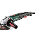Six Inch Angle Grinder With 9600 RPM And 13.2 Amp, Electronic Speed Control, AC DC, Lock-On Slide Switch, Rat Tail Cord