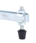 Quick Toggle Clamp For Metal Plate And Circuit Board Positioning Iron Welding Fixture Clamp With Plastic Handle 14 By 15 Cm Manual Holding Tool For Stable Machine Operation, iron clamp with black plastic handle