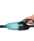 18V LXT Cordless Vacuum with Redesigned Floor Nozzle for Easy Maneuvering and Boss Level Suction, held horizontally by hand