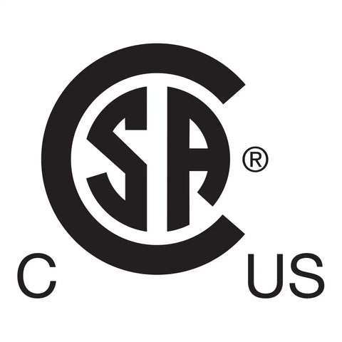 CSA certification logo representing electrical safety standards for Tough As Nails 8 Inch Bench Grinder.