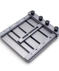 Upgraded Mini CNC Solder Paste Stencil Printer With Dual Sided PCB Fixture, Laser Etched Scales viewed from above