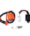 New Ignition Coil Spark Plug CDI For Yamaha Timberwolf 250 YFB250 FW Bear Tracker 250 YFM250 Replacement 4BD-85540-10-00 Easy Install